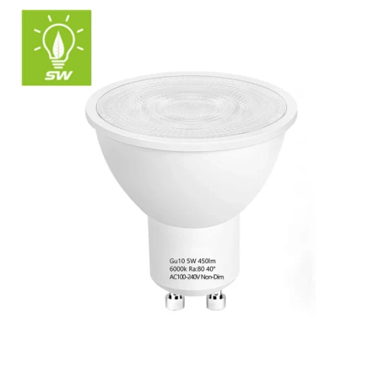 Tuya WiFi Smart Nuovo PC ERP CCT 85-265V GU10 MR16 38° Illuminazione per interni 110° RGB Telecomando Dimmerabile Risparmio energetico Spot Down Light Lampada Lampadina a LED