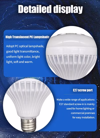 Luce LED colorata Vmax, lampadine intelligenti per la casa, lampadina intelligente