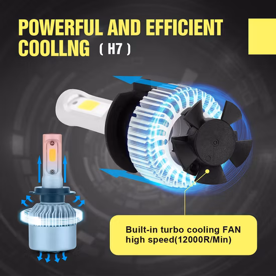 S1 X3 C6 S2 H7 H13 Luce per auto a LED con faro LED automatico 9006 9005 H1 H3 5202 e kit xenon 3000K Lampadina H11